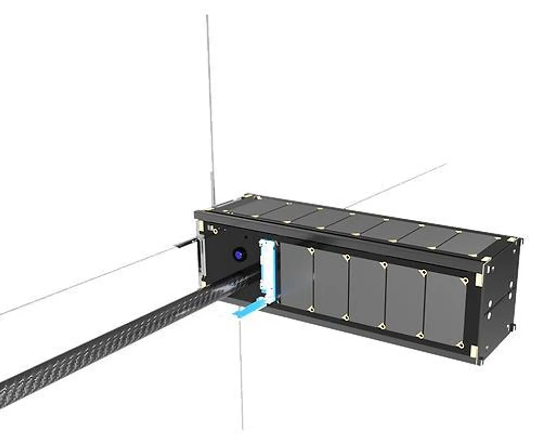 Render of the CalgaryToSpace satellite
