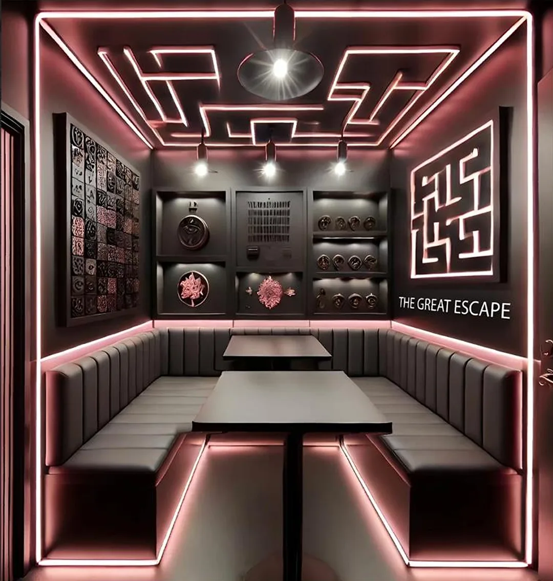 Concept render of the booth interior